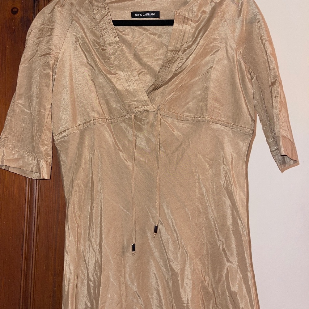 Gold blouse